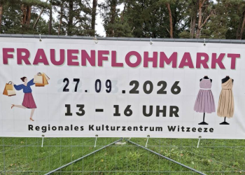 Flohmarkt von Frauen für Frauen organisiert