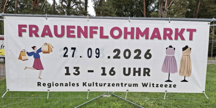 Flohmarkt von Frauen für Frauen organisiert