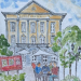 Urban Sketching – Ausstellung im Foyer des Burgtheaters Ratzeburg