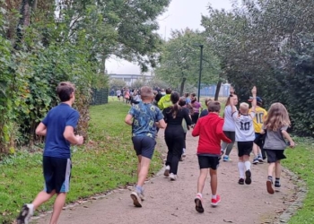 Lauftag an der Gemeinschaftsschule Sandesneben
