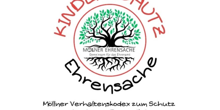 Möllner Vereine und Organisationen setzen ein starkes Zeichen für den Kinderschutz