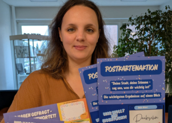 Postkartenaktion: Geesthachter Rathaus erhält 1.758 Antworten
